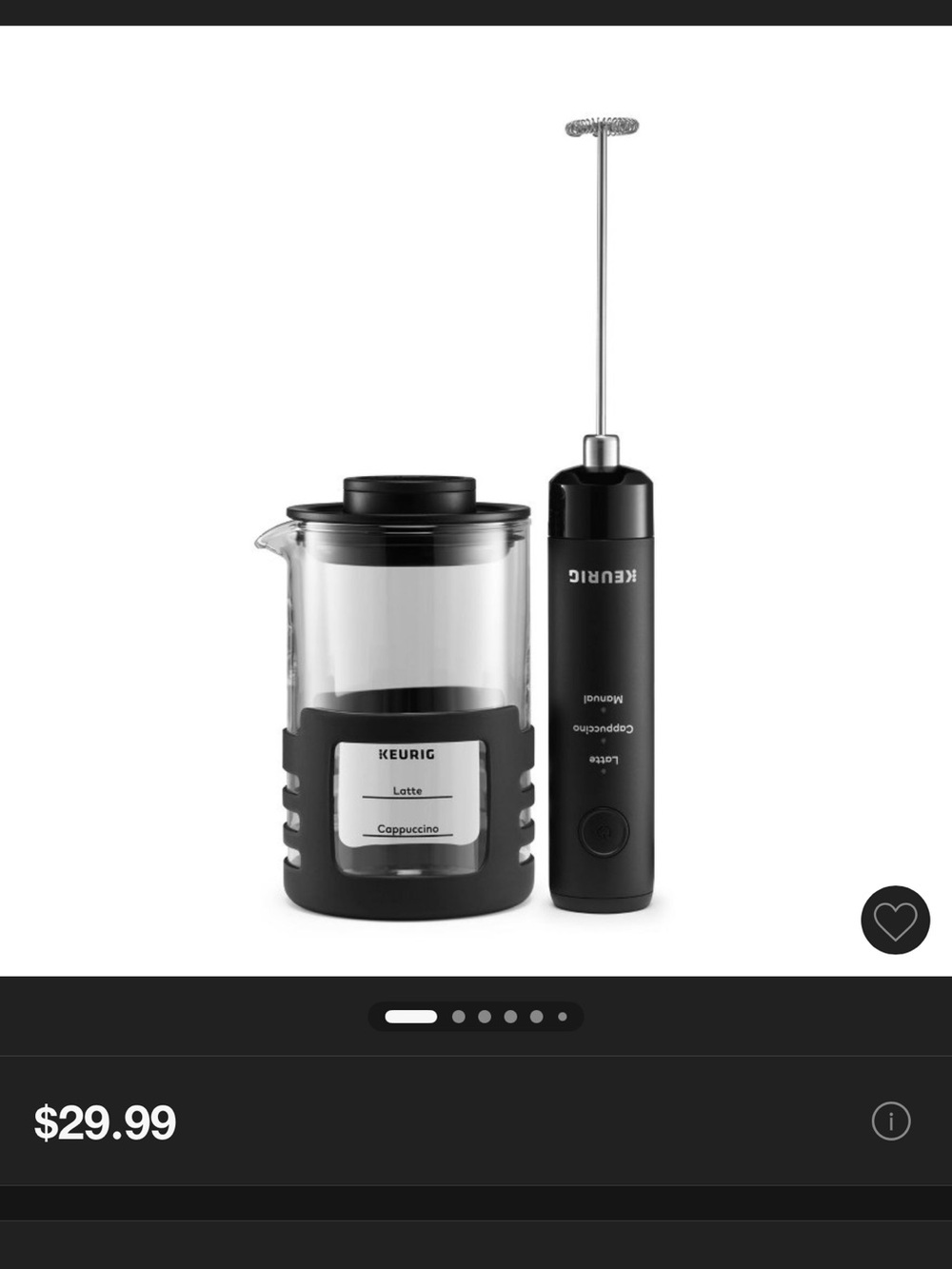 Keurig SimpleCafé Frother - Picture 2 of 5